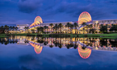 Book your stay close to the<br>Orange County Convention Centre